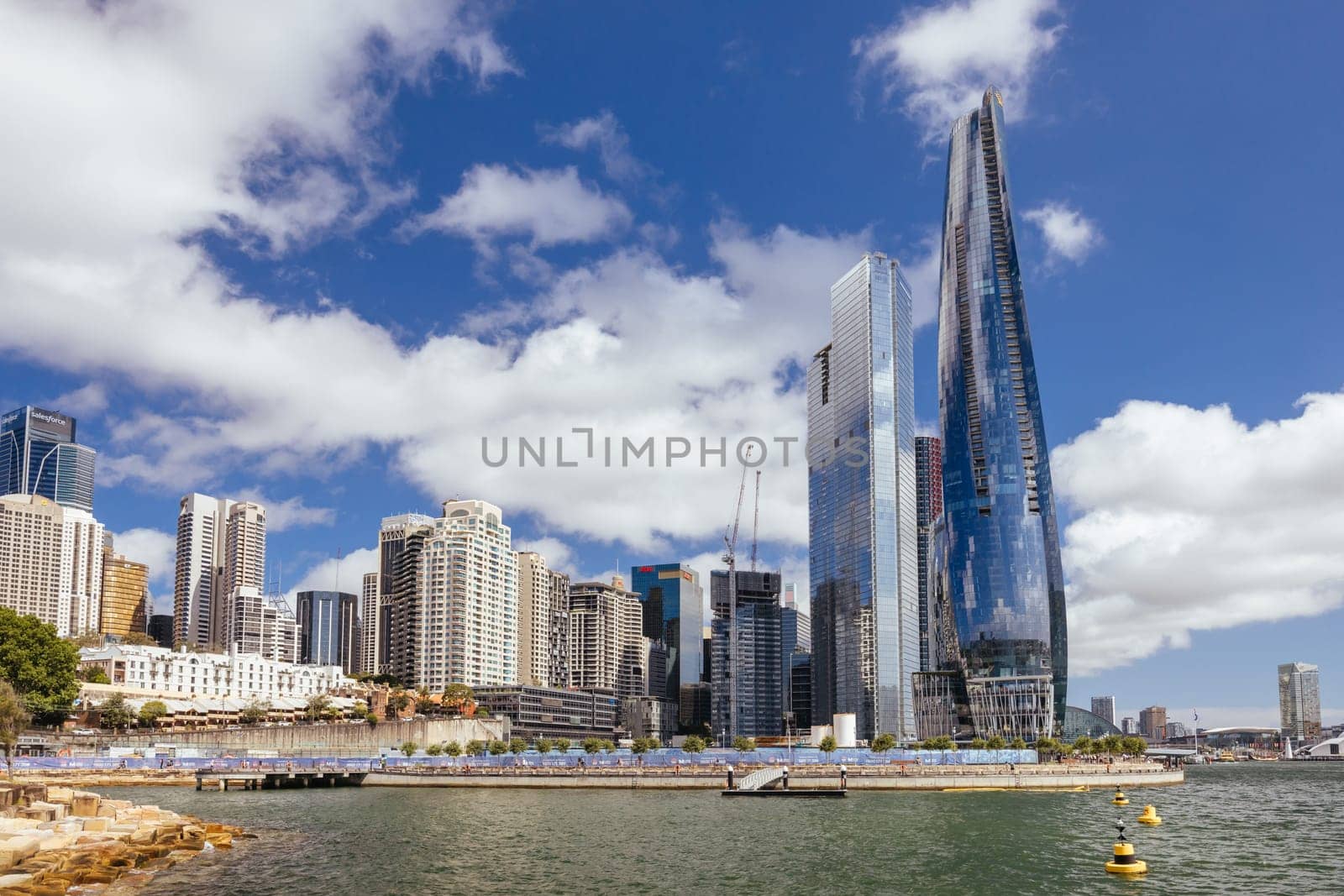 Sydney Harbour and Barangaroo Reserve in Australia by FiledIMAGE