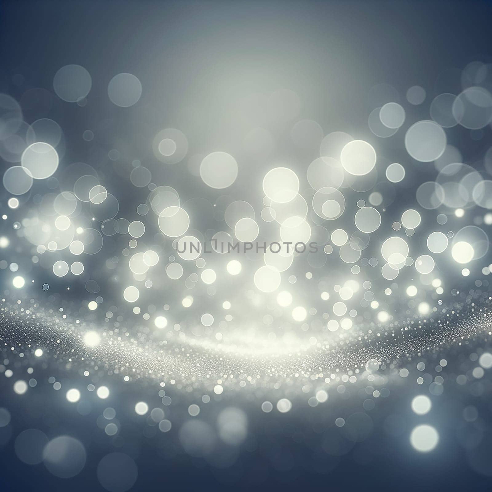 Tranquil Radiance: Delicate Motion Blur Bokeh Lightscape