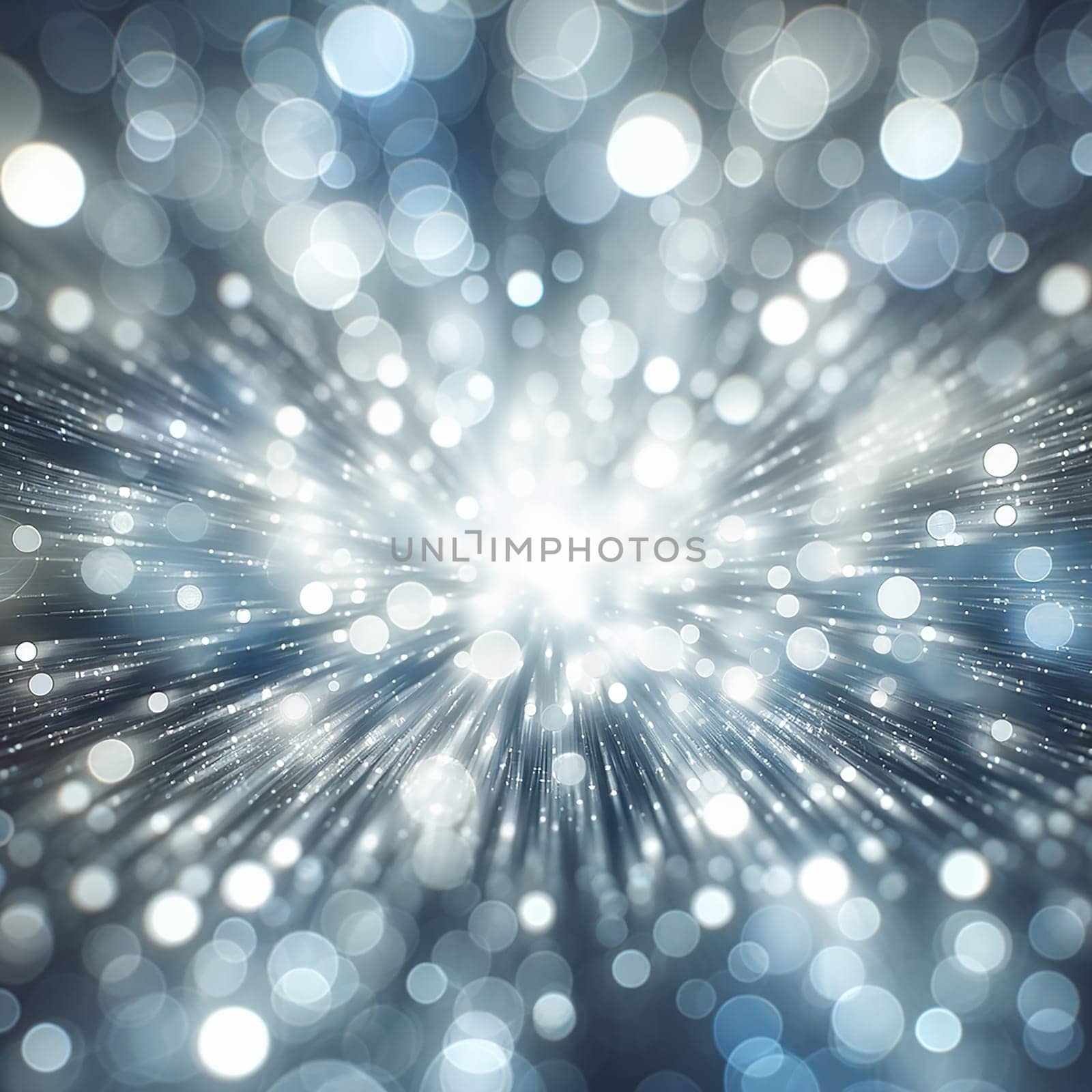 Tranquil Radiance: Delicate Motion Blur Bokeh Lightscape by Petrichor