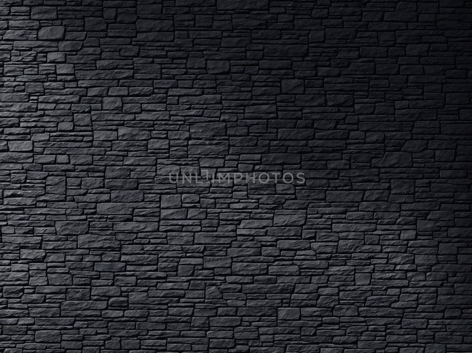 A grey brick wall with no visible texture or details. by creart