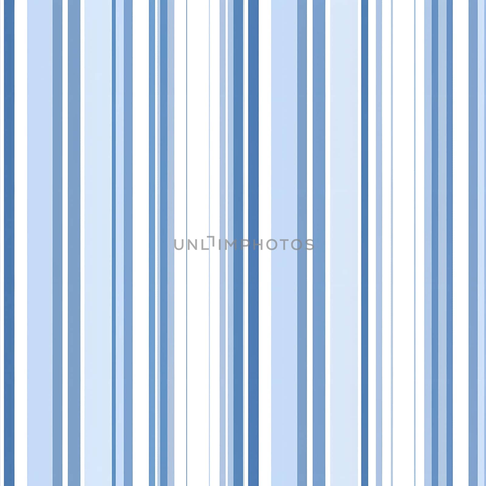 Symmetrical Electric Blue and Metal Parallel Pattern on White Background by Nadtochiy