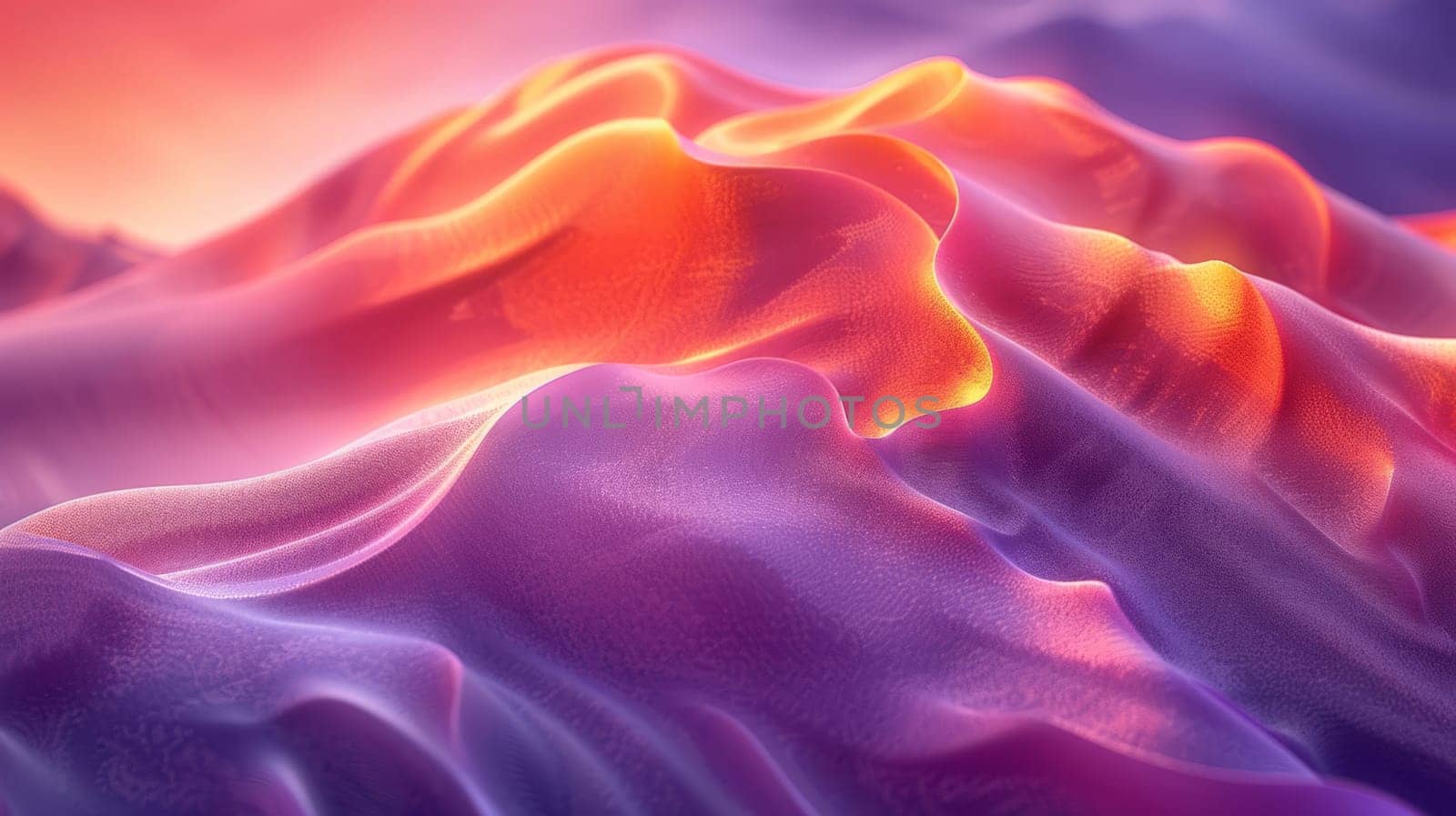 Liquid Flowing Colorful Silk Texture Background. Abstract Colors Creative Wallpaper. Ai generated