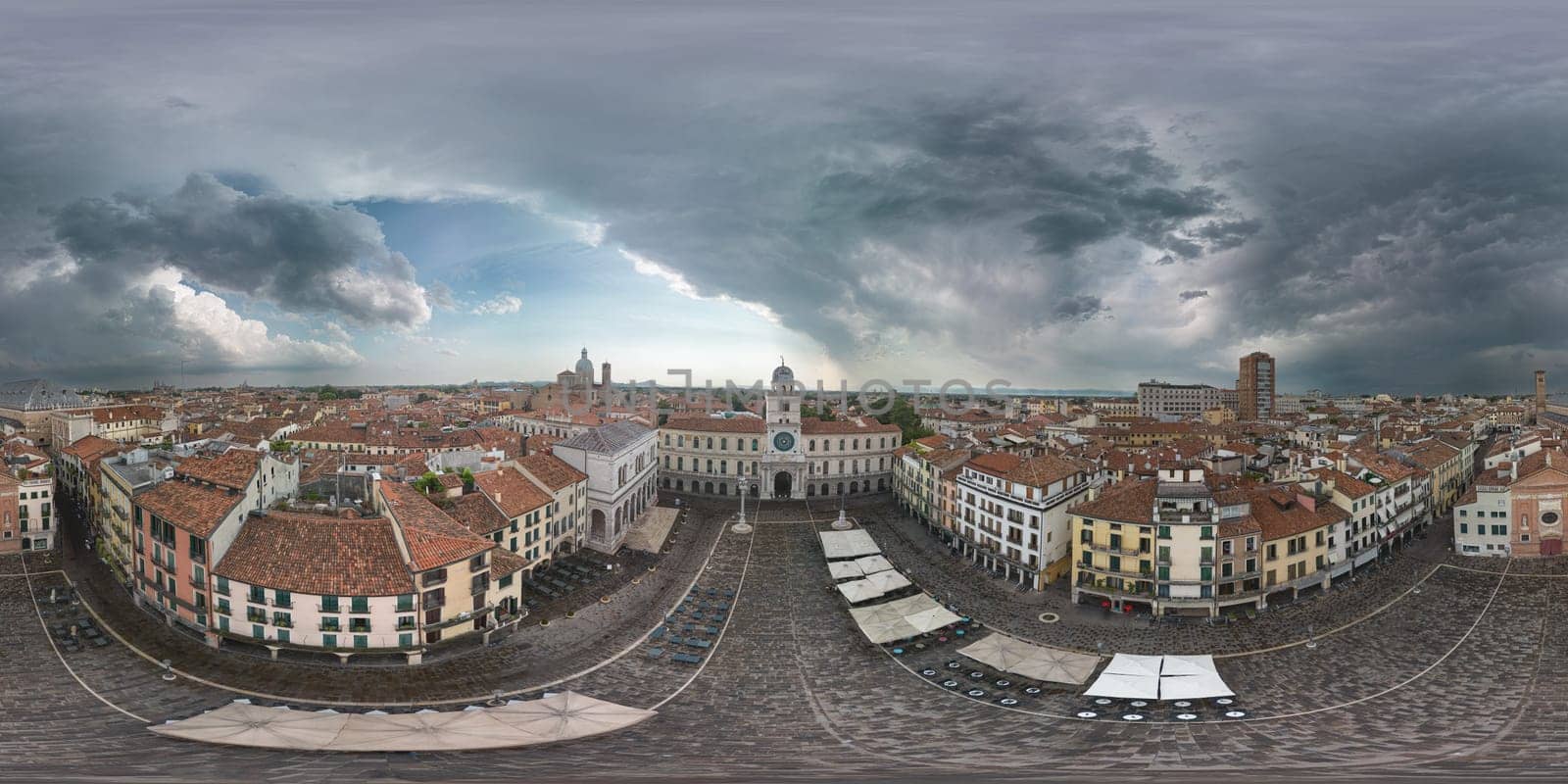 Piazza dei Signori is a city square in Padua, region of Veneto, Italy. The square is dominated by the famous Clock Tower.