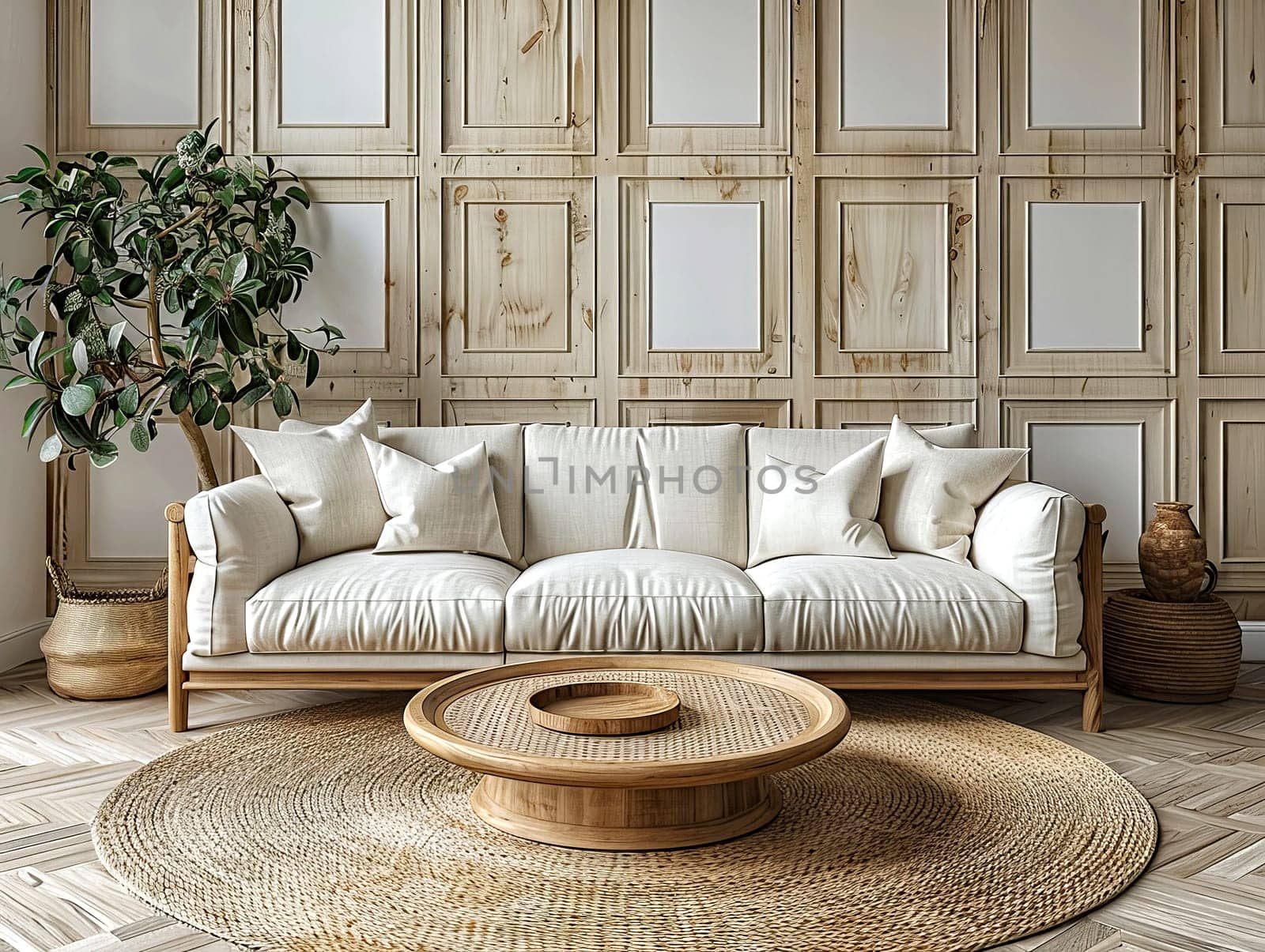 Modern Living Room Interior Design by NataliPopova