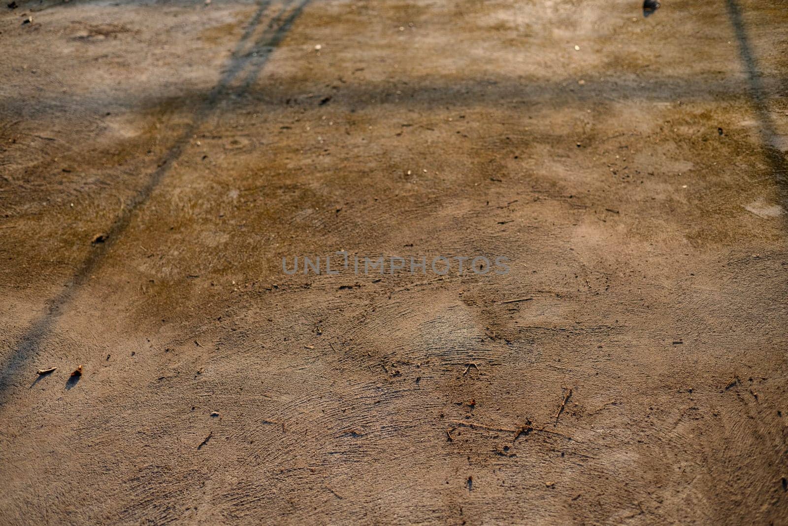 Cement Texture And Dry Leave by urzine