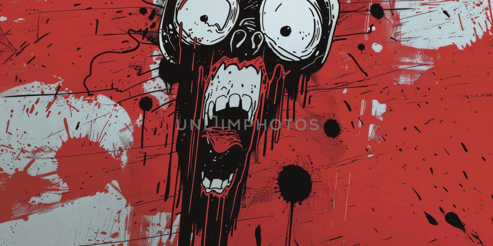 Scary face, bleed it out concept by Kadula
