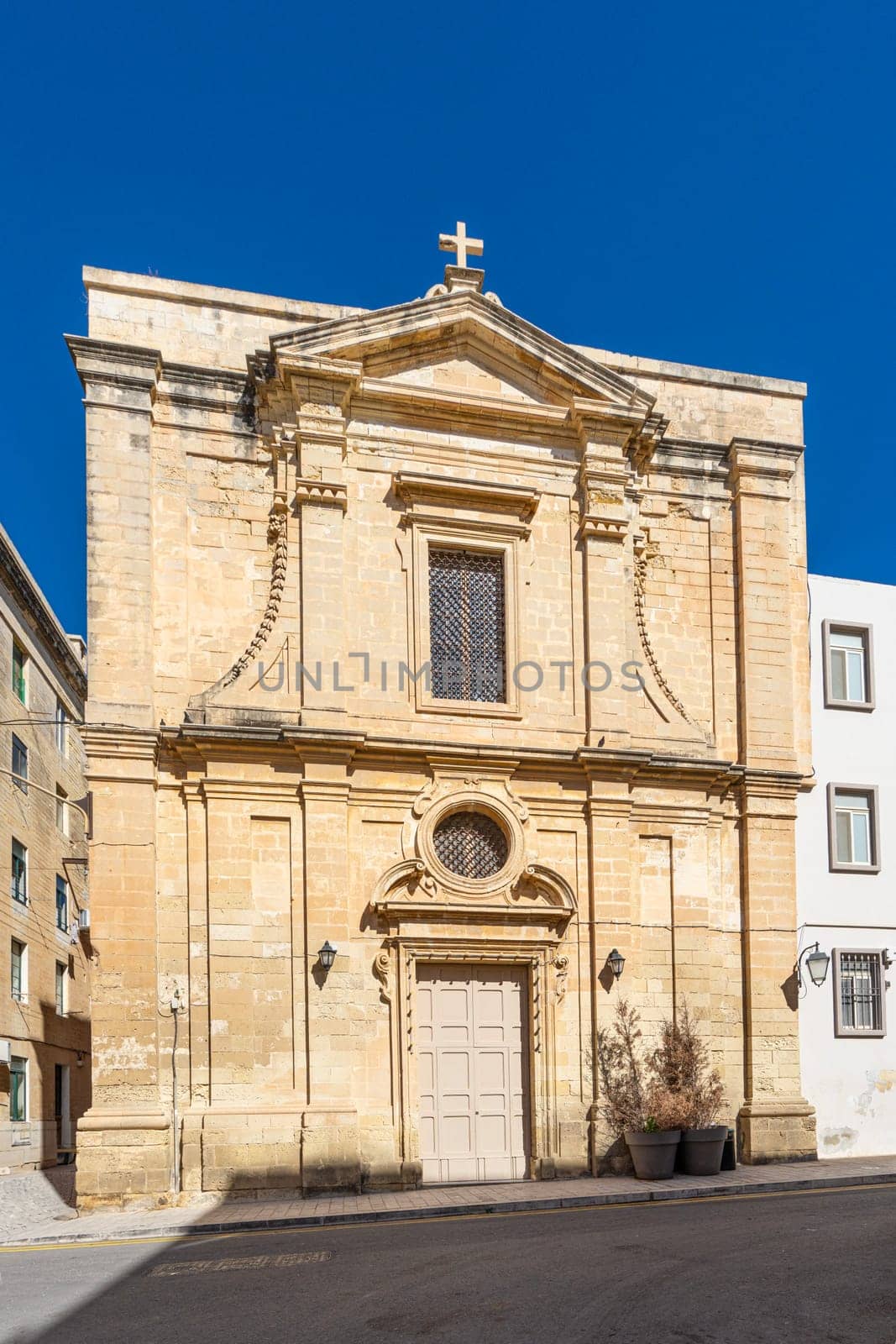 St. Magdalene church in Valletta, Malta by sergiodv