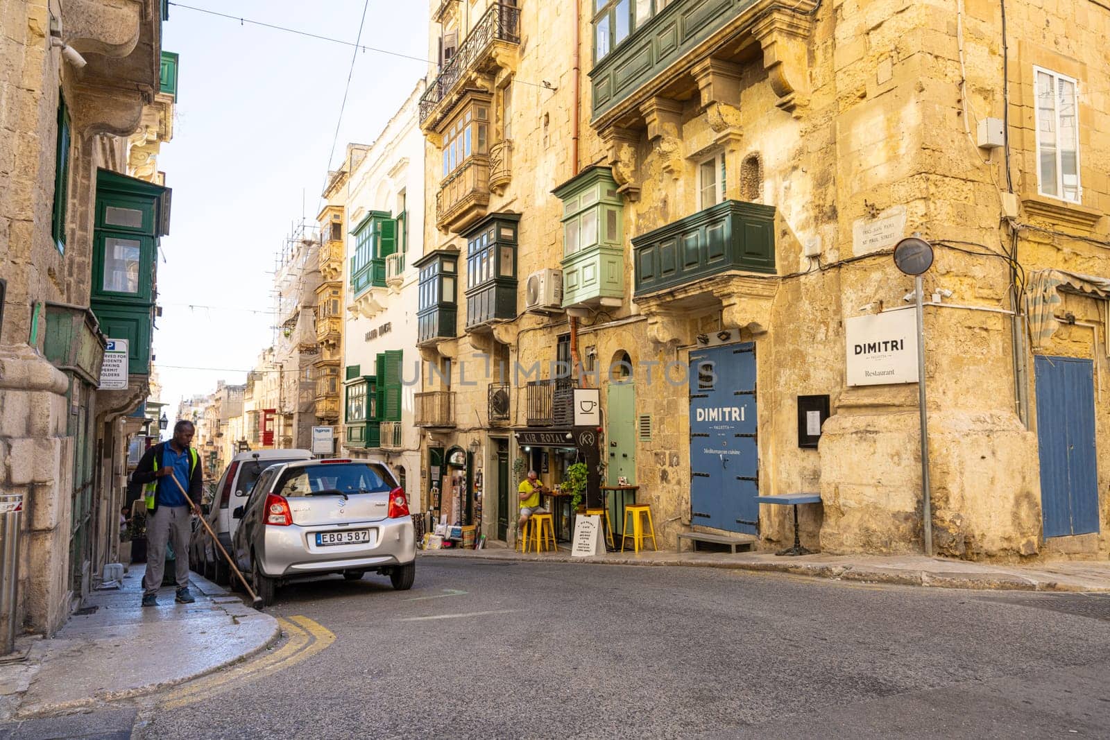 cityscape of Valletta, Malta by sergiodv