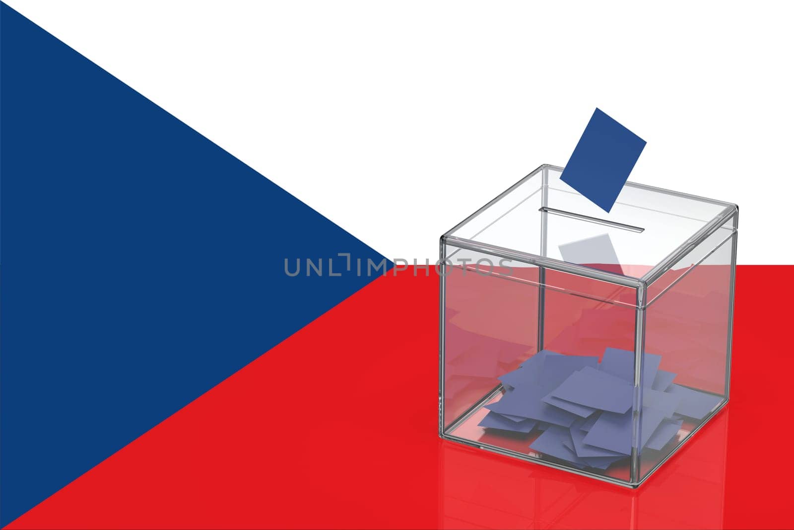Concept image for elections in Czechia by magraphics