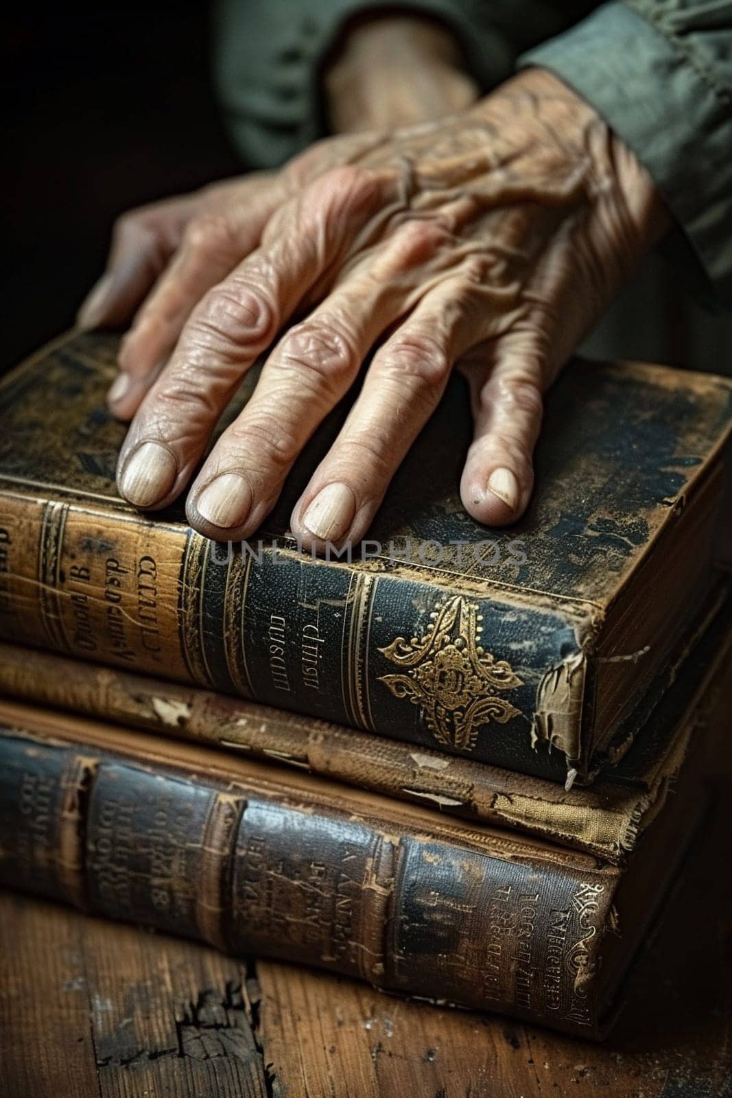 Close-up of a hand turning the pages of a vintage book, illustrating the love of reading