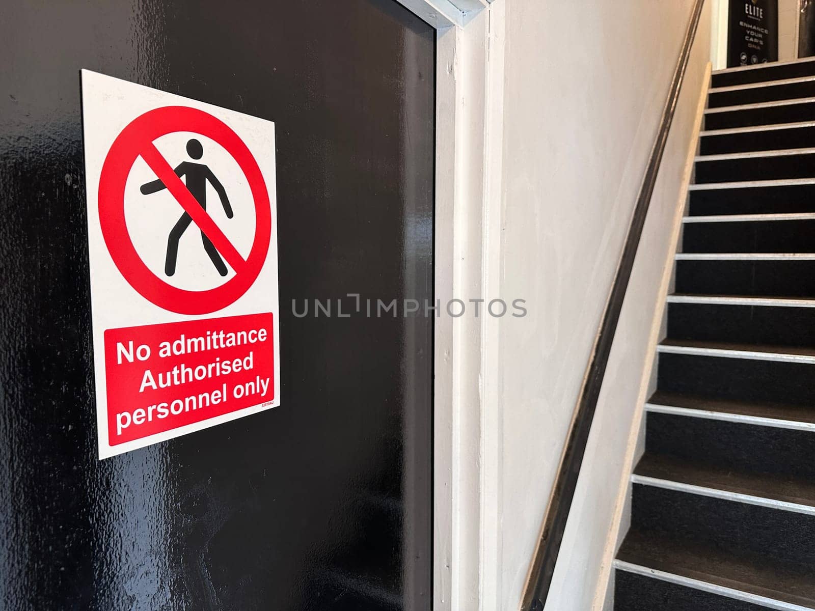Authorised personnel only sign by MAD_Production