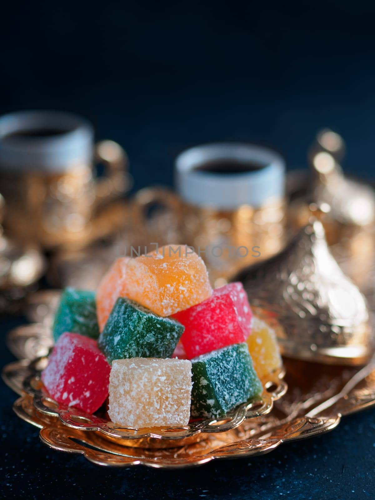 Turkish delight and turkish coffee by fascinadora