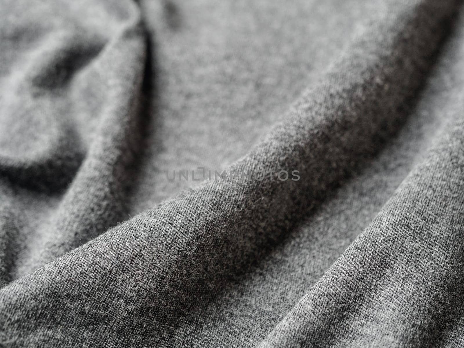 Gray cotton jersey fabric texture by fascinadora