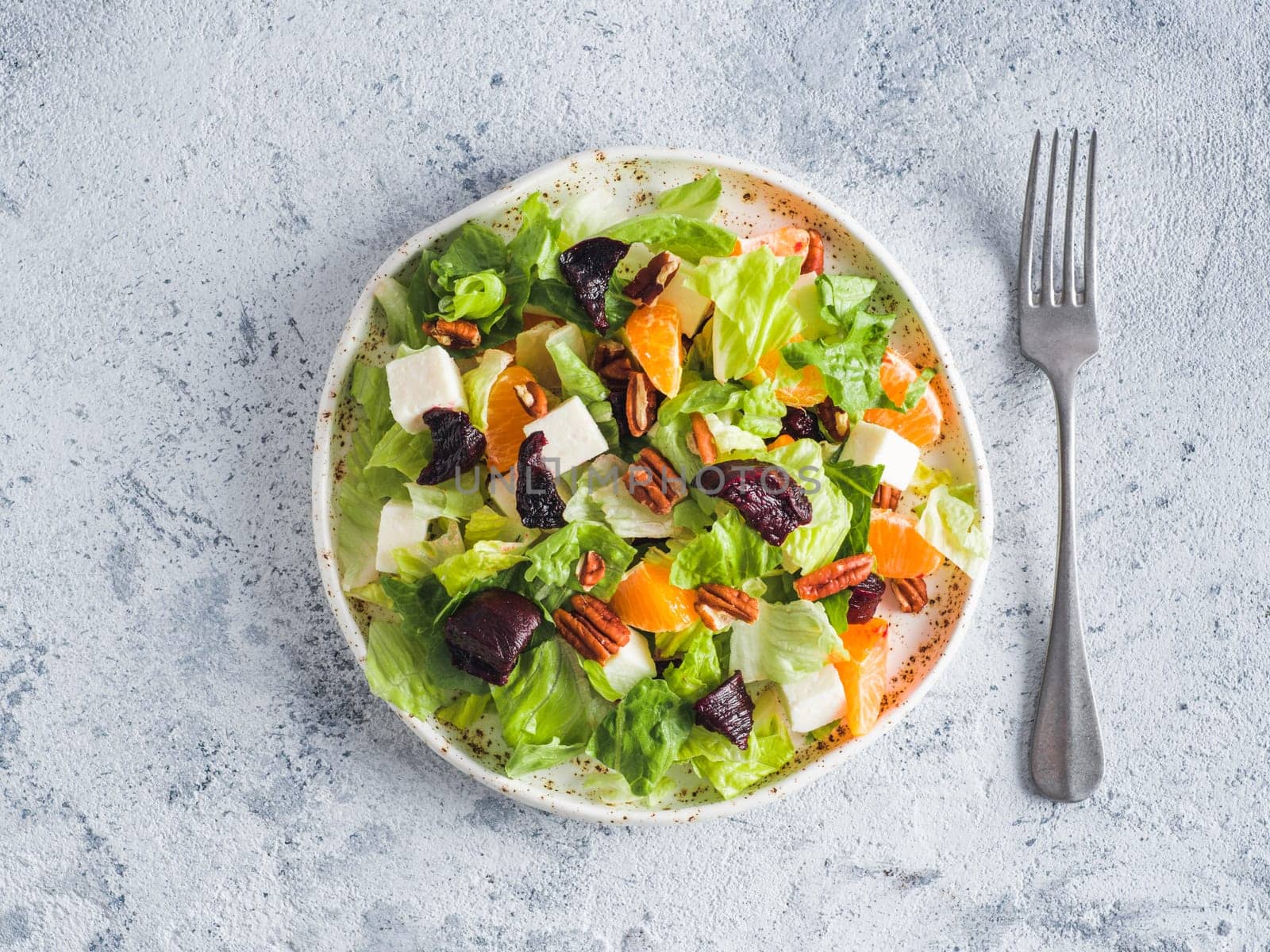 Beetroot, Feta Cheese and Orange Salad. by fascinadora