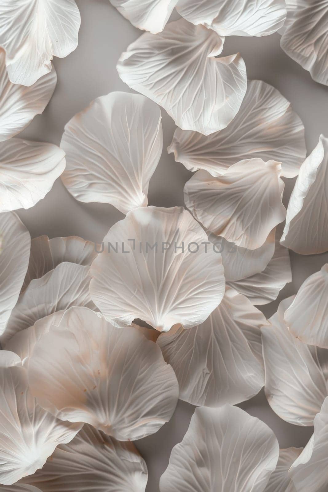 Abstract floral pattern of petals. Delicate background colors of flower petals by Lobachad