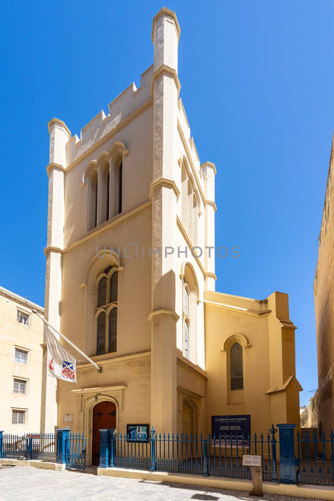 St.Andrew's Scot's church in Valletta, Malta by sergiodv