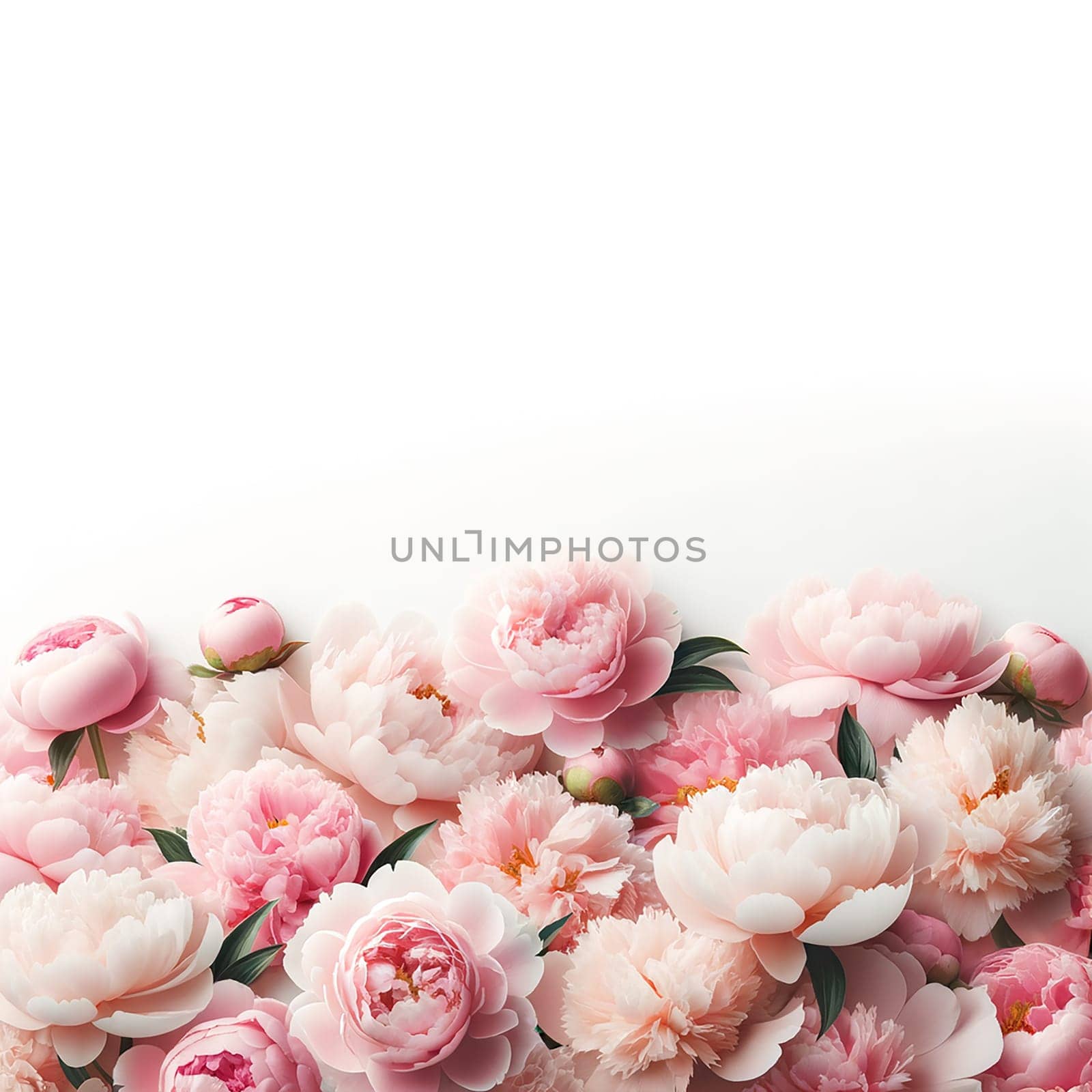 Timeless Affection: Anniversary Greeting Card with Peonies by Petrichor