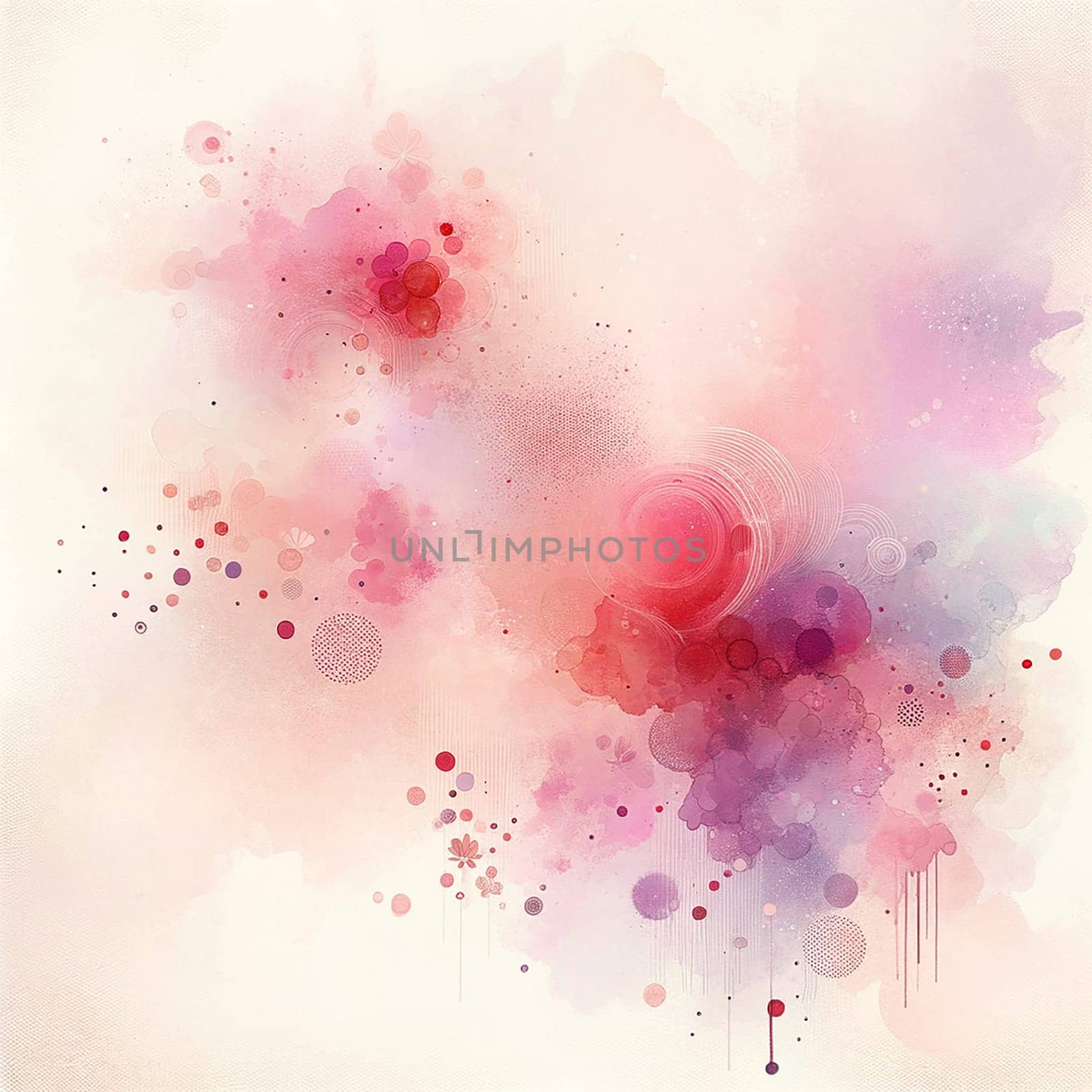Sophisticated Serenity: Delicate Watercolor Pattern by Petrichor