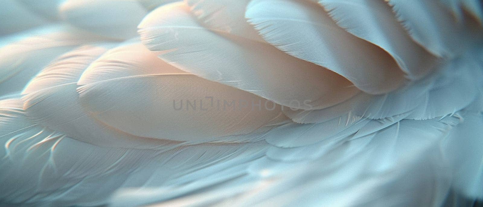 Close-up of feathers in soft light by Benzoix
