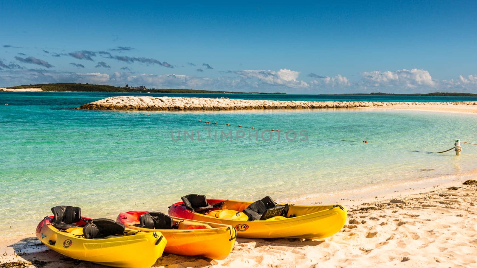 Bahamas Coco Cay Caribbean Island - Luxury beach oasis