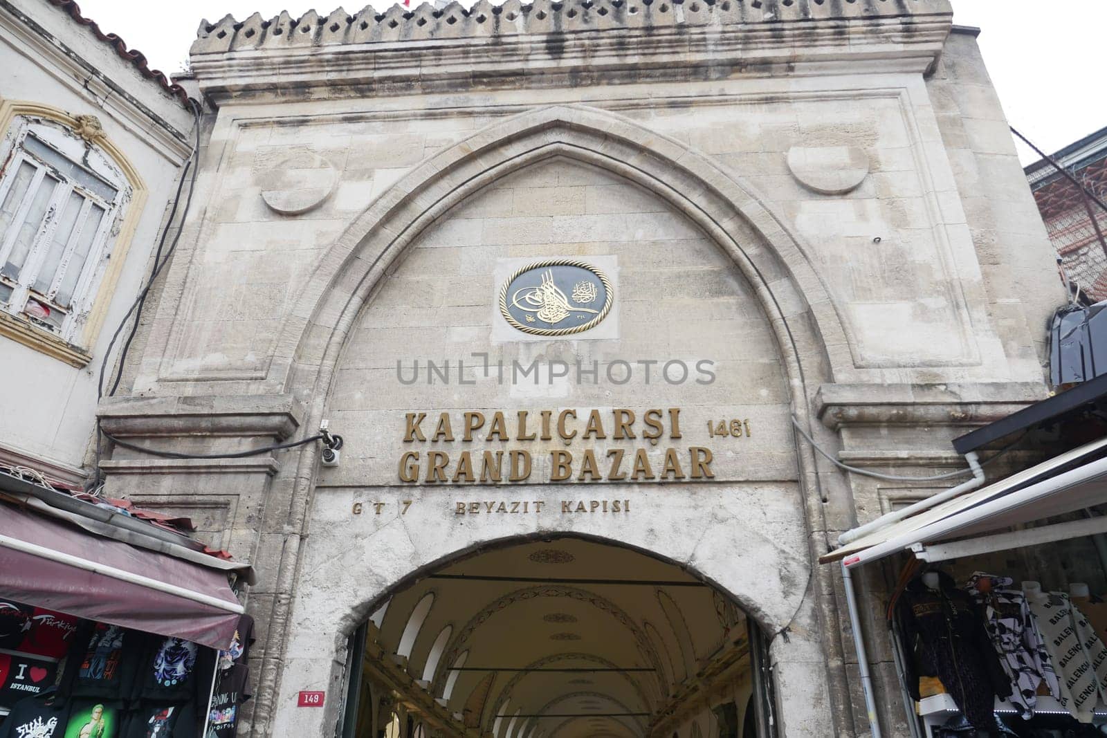 ISTANBUL, TURKEY 12 May 2023: Grand Bazaar in Istanbul, Turkey. by towfiq007