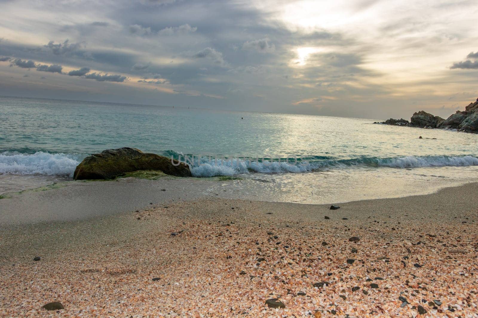 Peaceful beach in Saint Barthlemy, Caribbean by vladispas