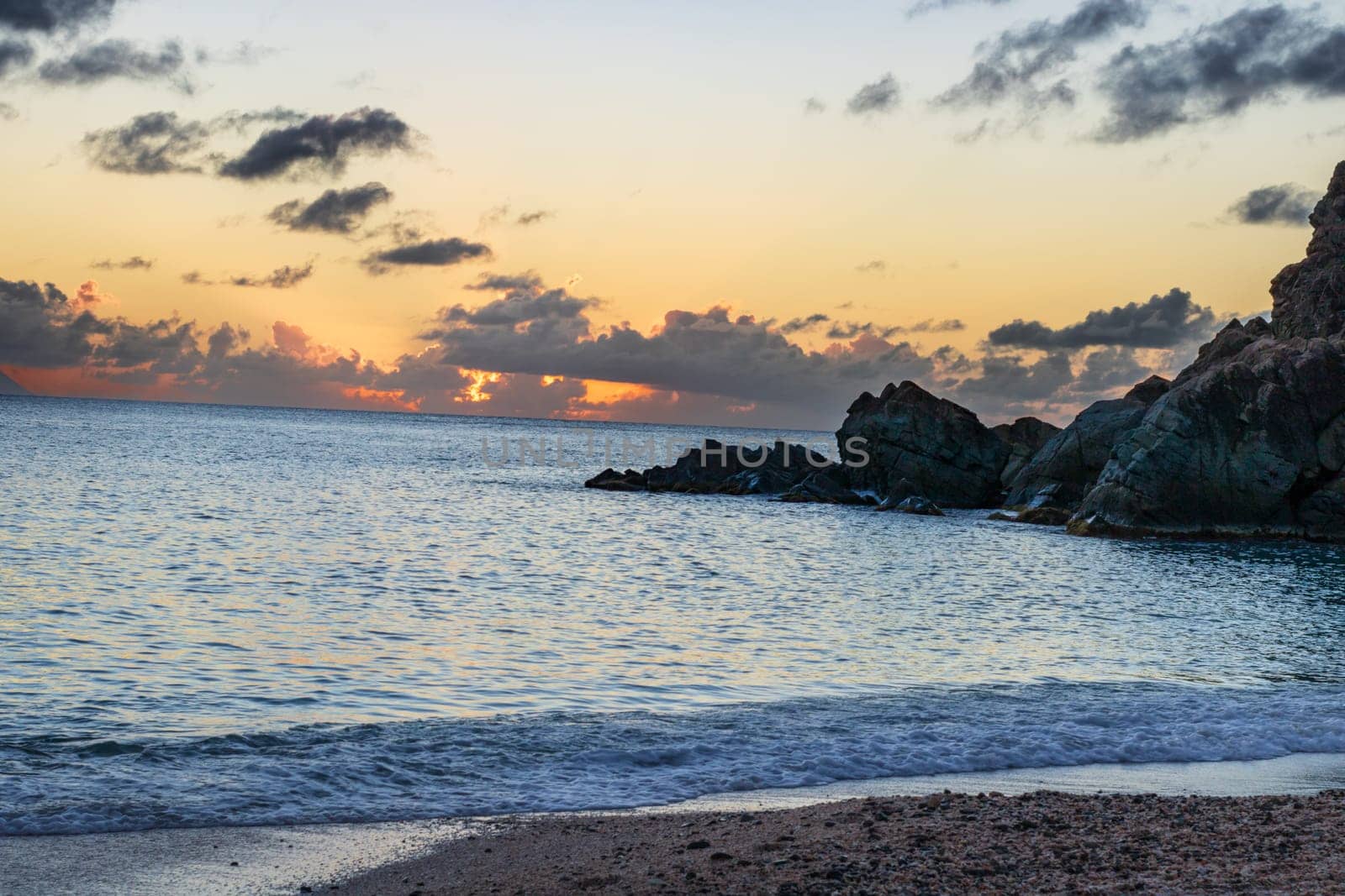 Peaceful beach in Saint Barthlemy, Caribbean by vladispas