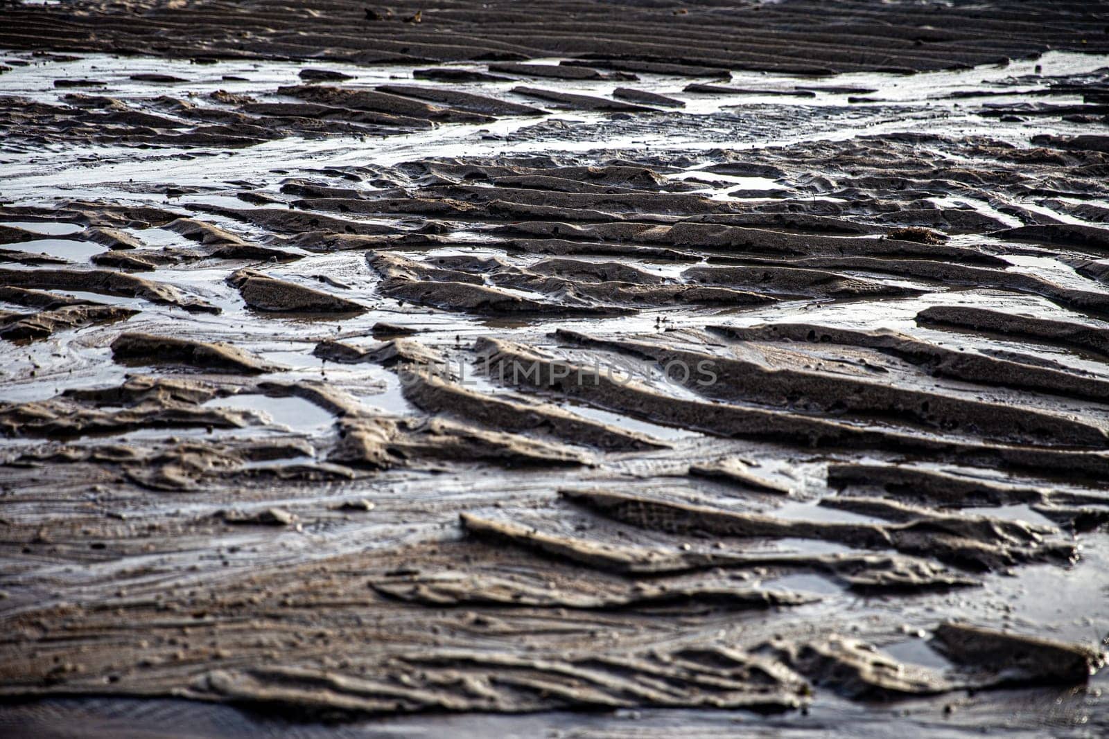 Texture of an Indonesian beach shot in the morning