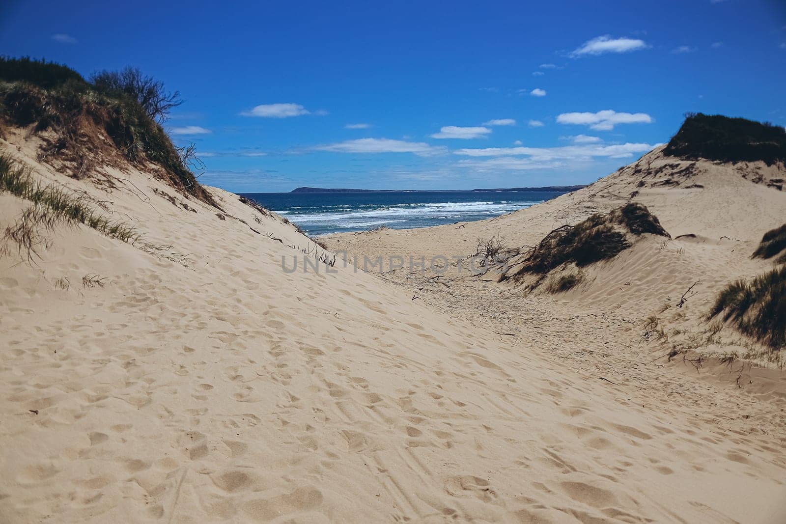 Panoramas of Sea and Coast at Victoria Australia.