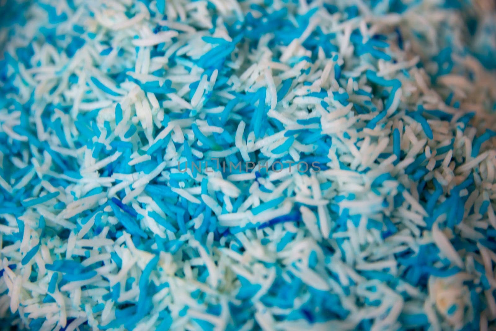 Blue Colored Traditional Nasi Kerabu