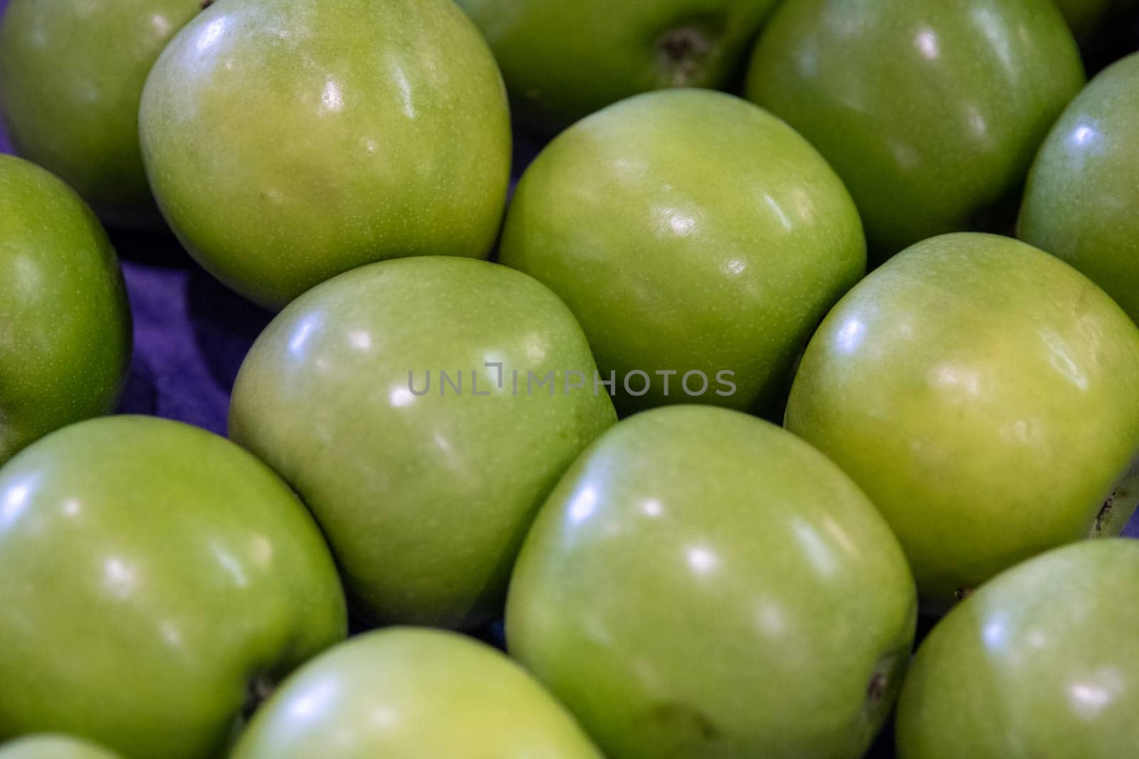 Granny Smith Green Apples freshly picked