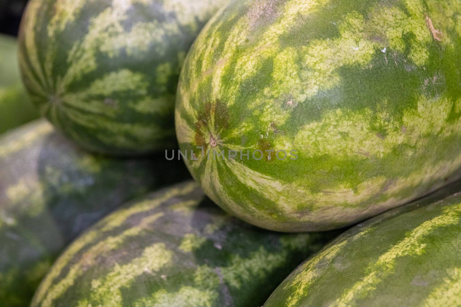 Stack of Watermelons for sale