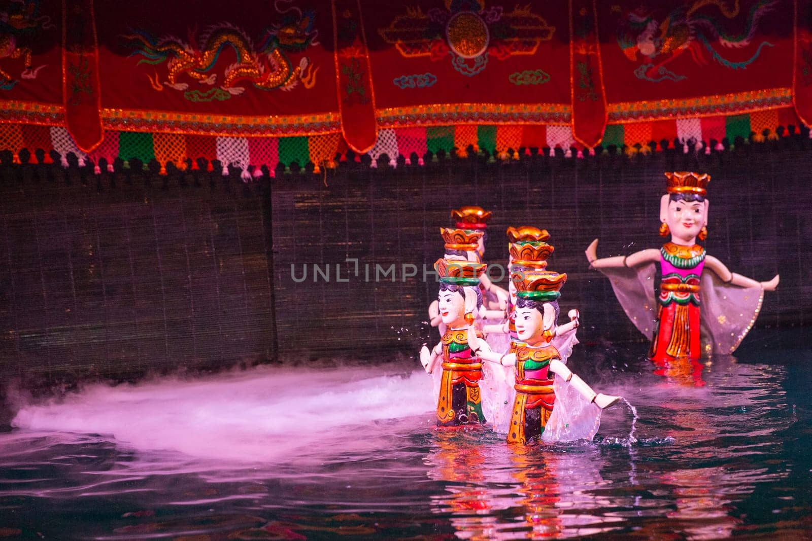 Traditional Water Puppet Show in Vietnam