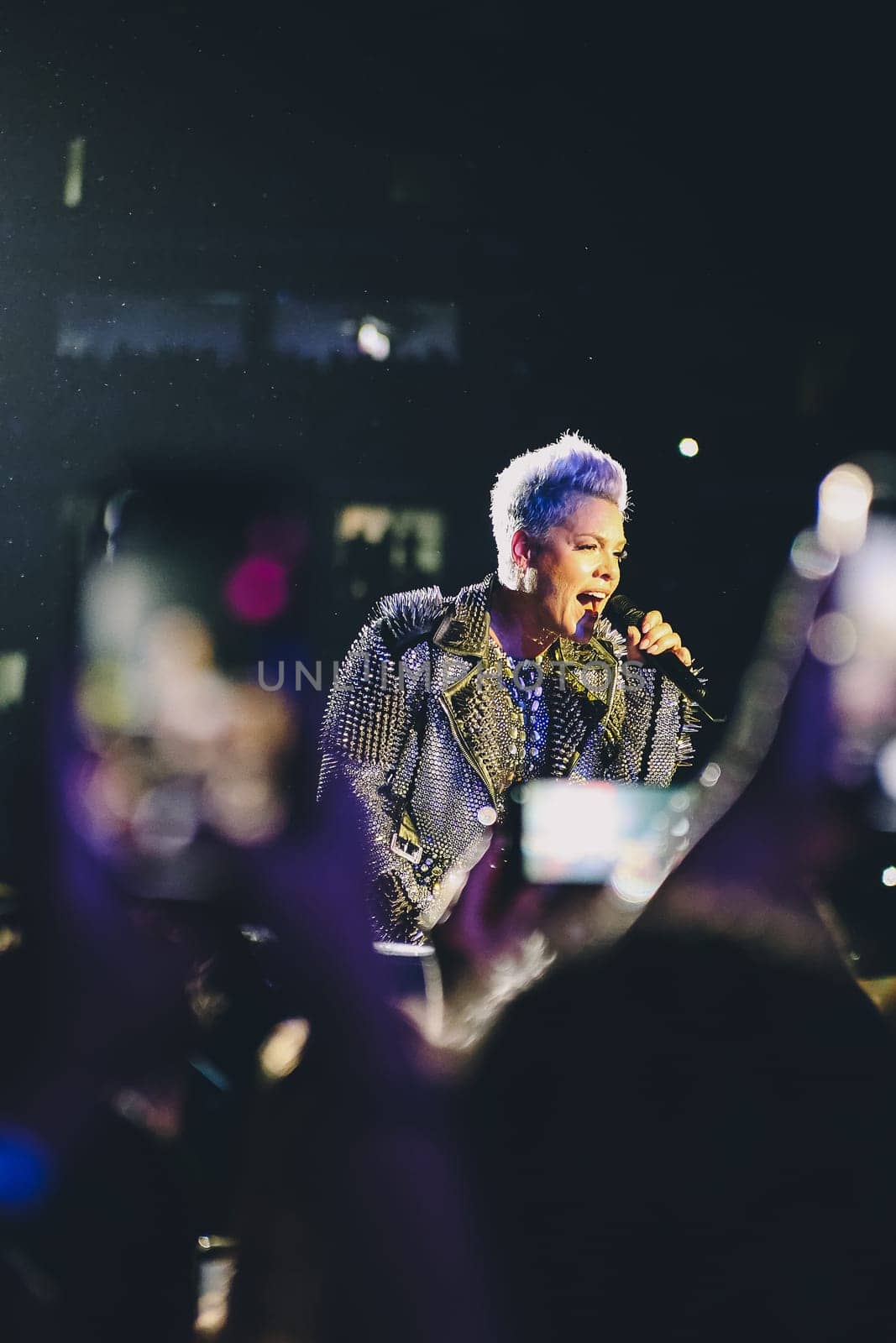 February 24th, 2024. Melbourne, VIC, Australia. Three-time Grammy Award-winning singer, performer, and international pop icon, PINK with The TRUSTFALL Summer CarnivalTour. by mmp1206