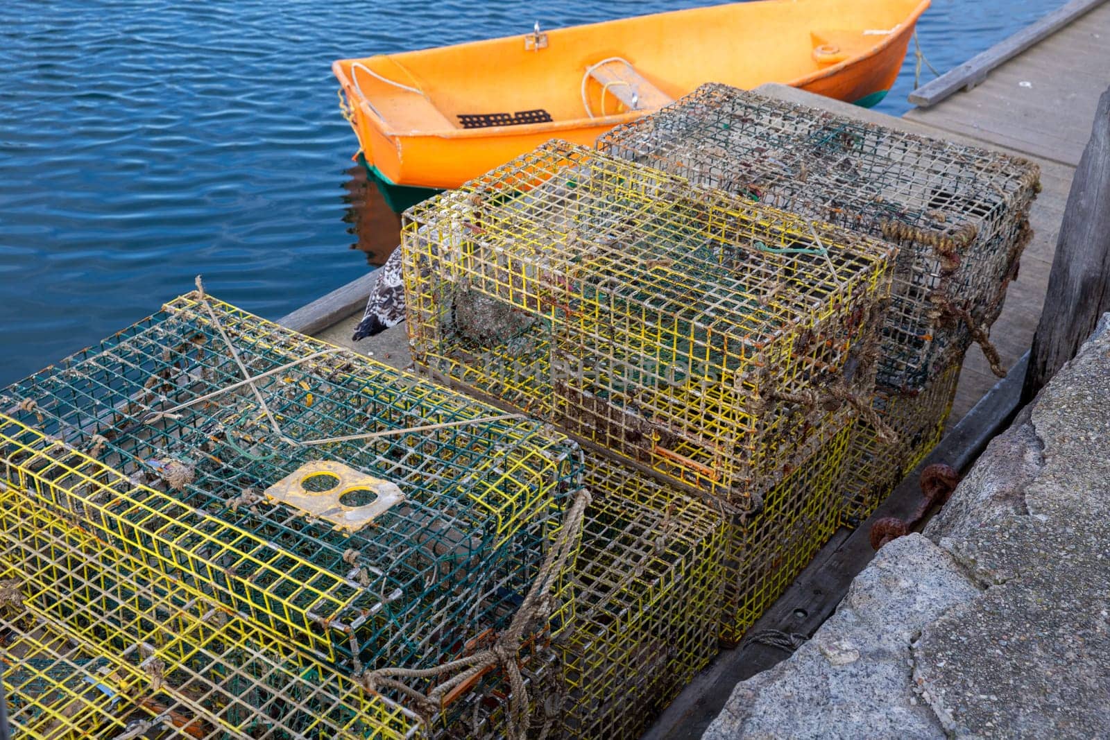 Crab and Lobster traps in New Hampshire