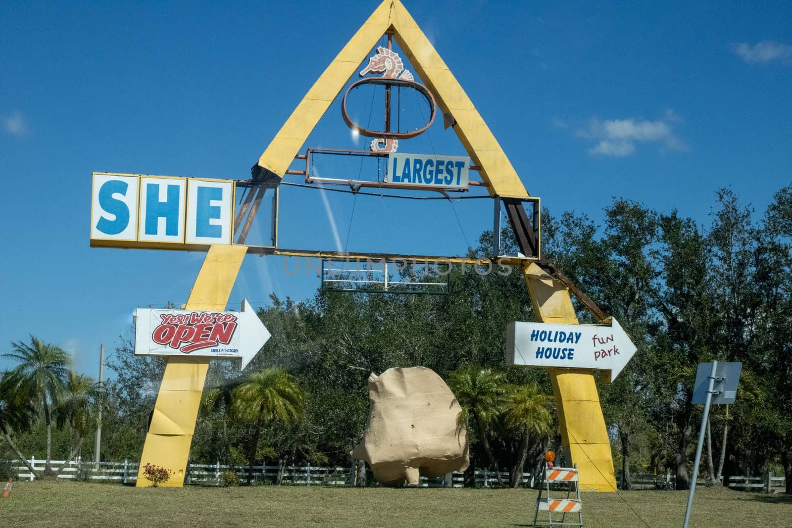 Damage from Hurricane Ian Remnants