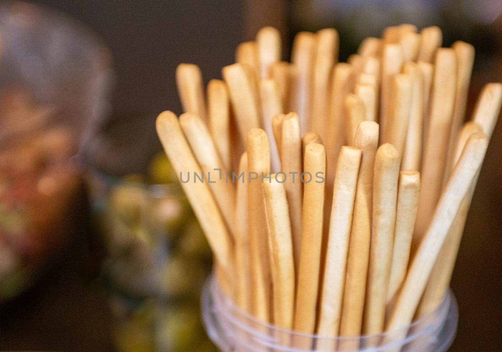 Plain Bread Sticks for Dipping by TopCreativePhotography