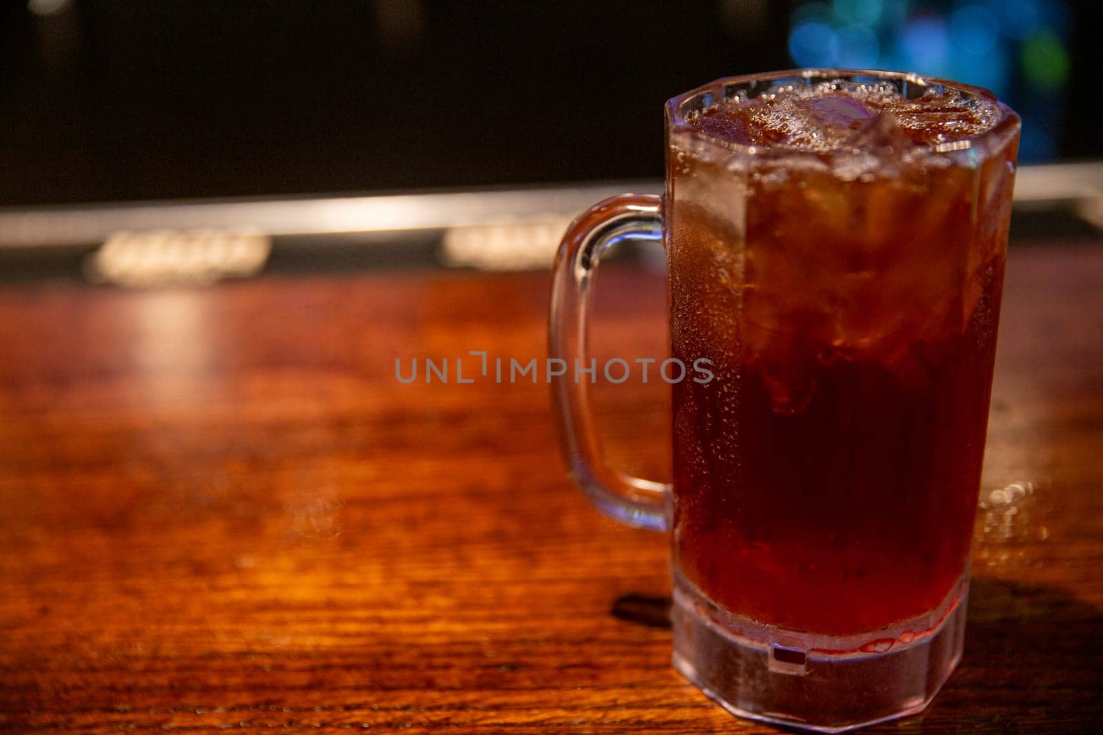 Unsweetened Iced Tea in a mug