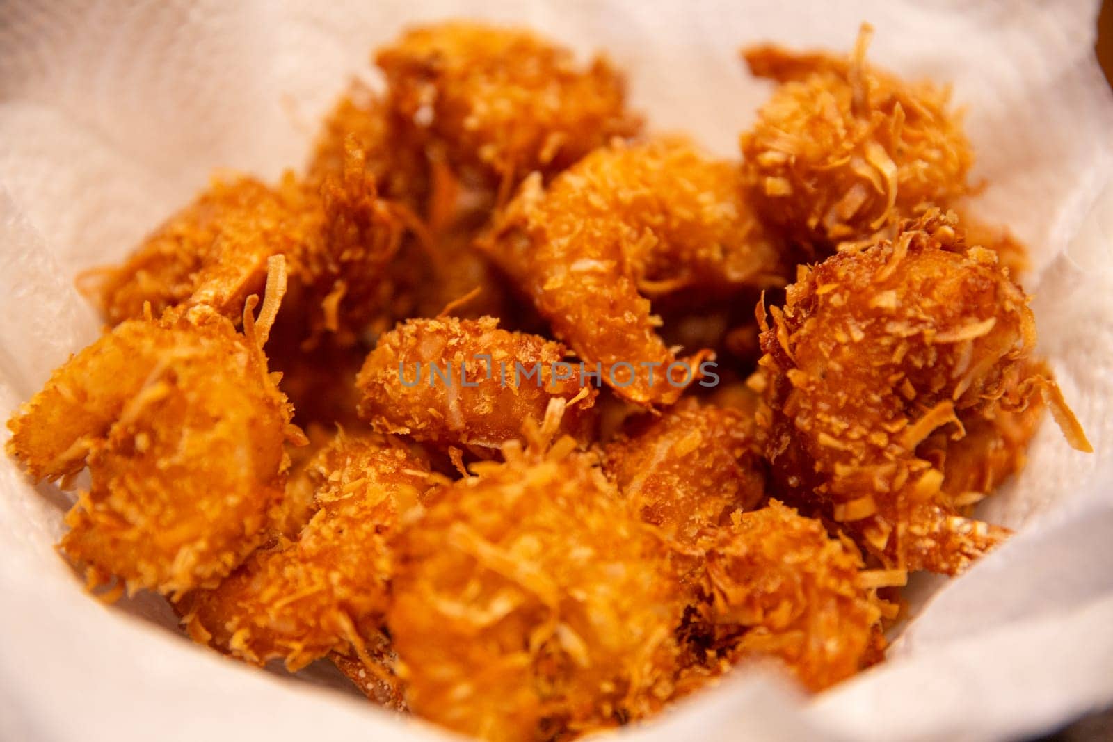 Fresh Fried Coconut Shrimp by TopCreativePhotography