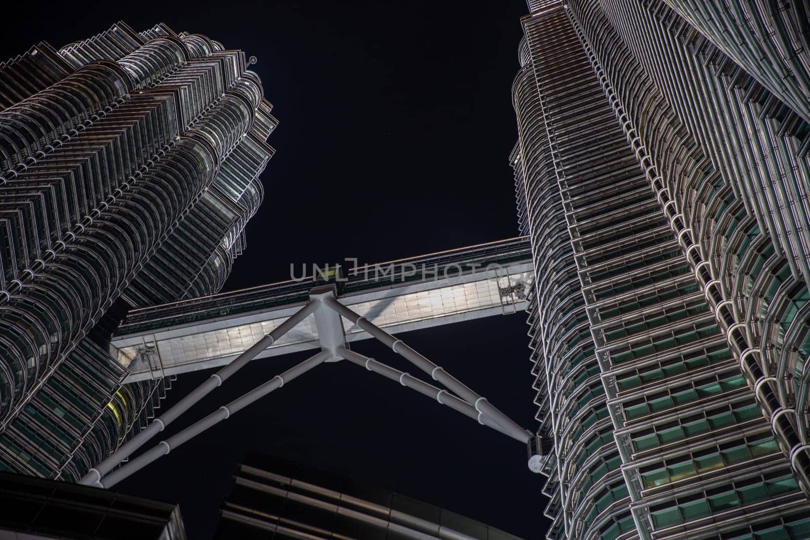 Bridge Connecting Towers in Malaysia