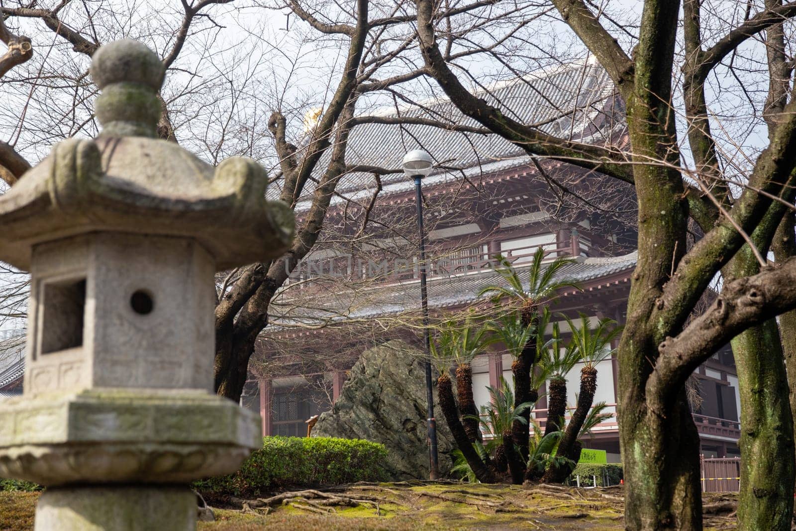 Zojo ji Temple Traditional Japanese Building