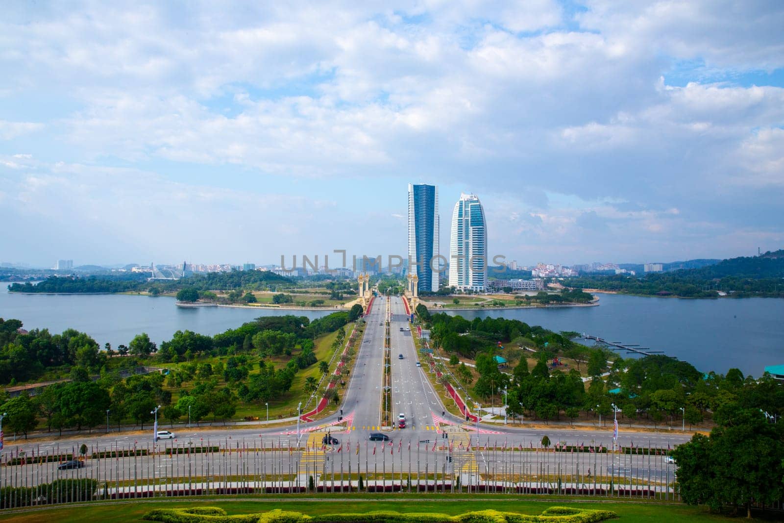 Entrance to Petaling Jaya in Malaysia