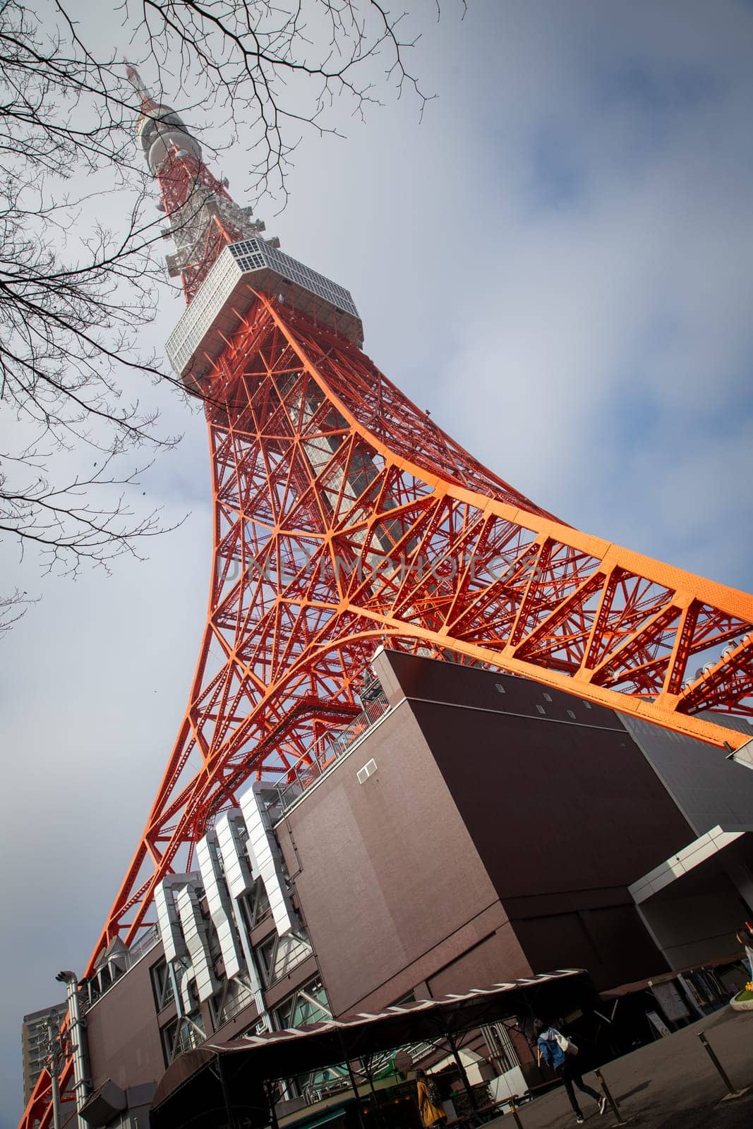 Tokyo Tower in March by TopCreativePhotography