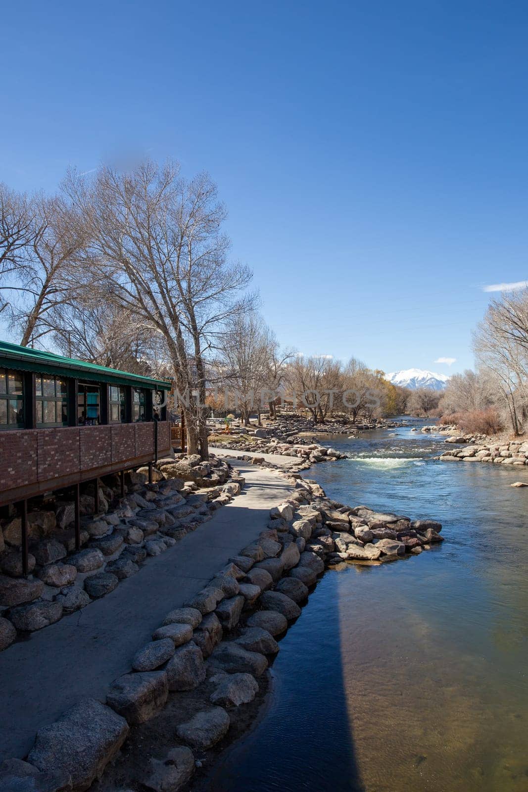 Creek in Salida Colorado in the Spring