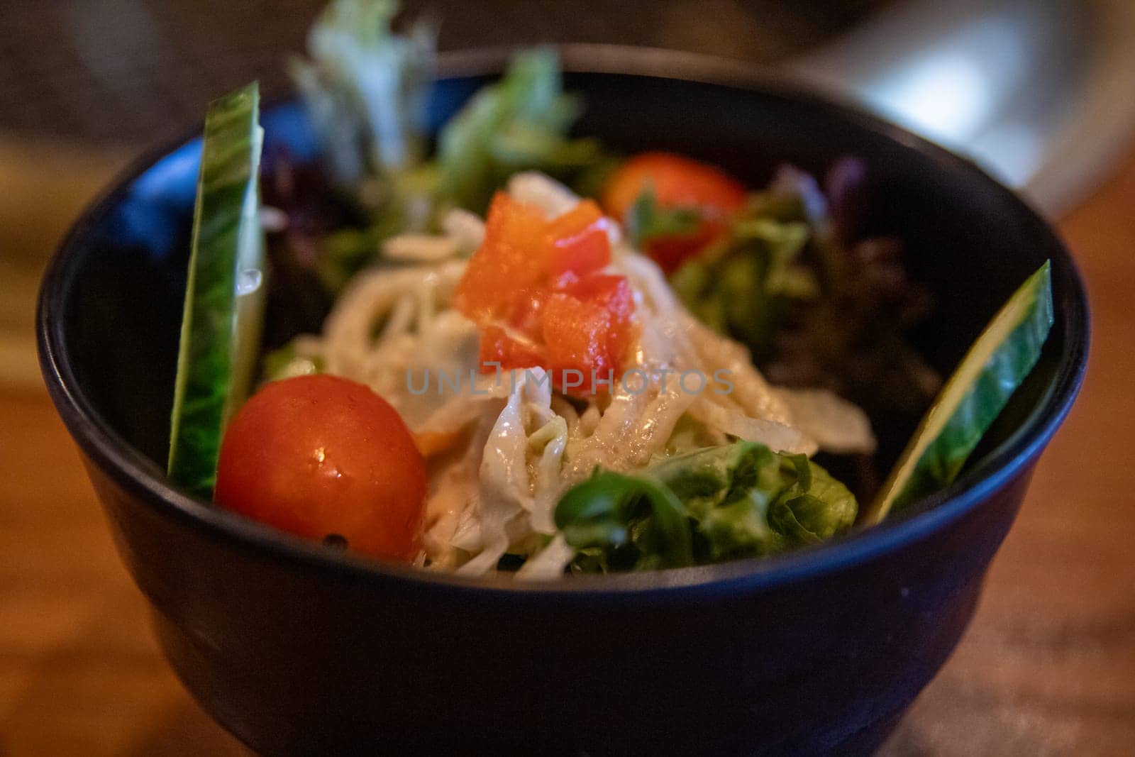 Japanese Ginger Salad as a side dish