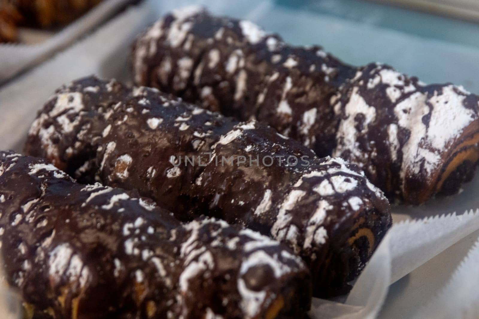 Italian Chocolate Cigar at a bakery