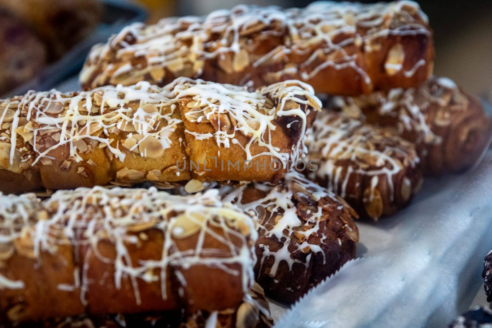 Chocolate Cigar Pastry at a bakery