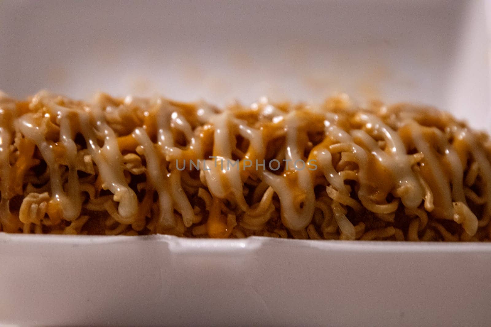 Japanese Ramen Corndog with mayo topping