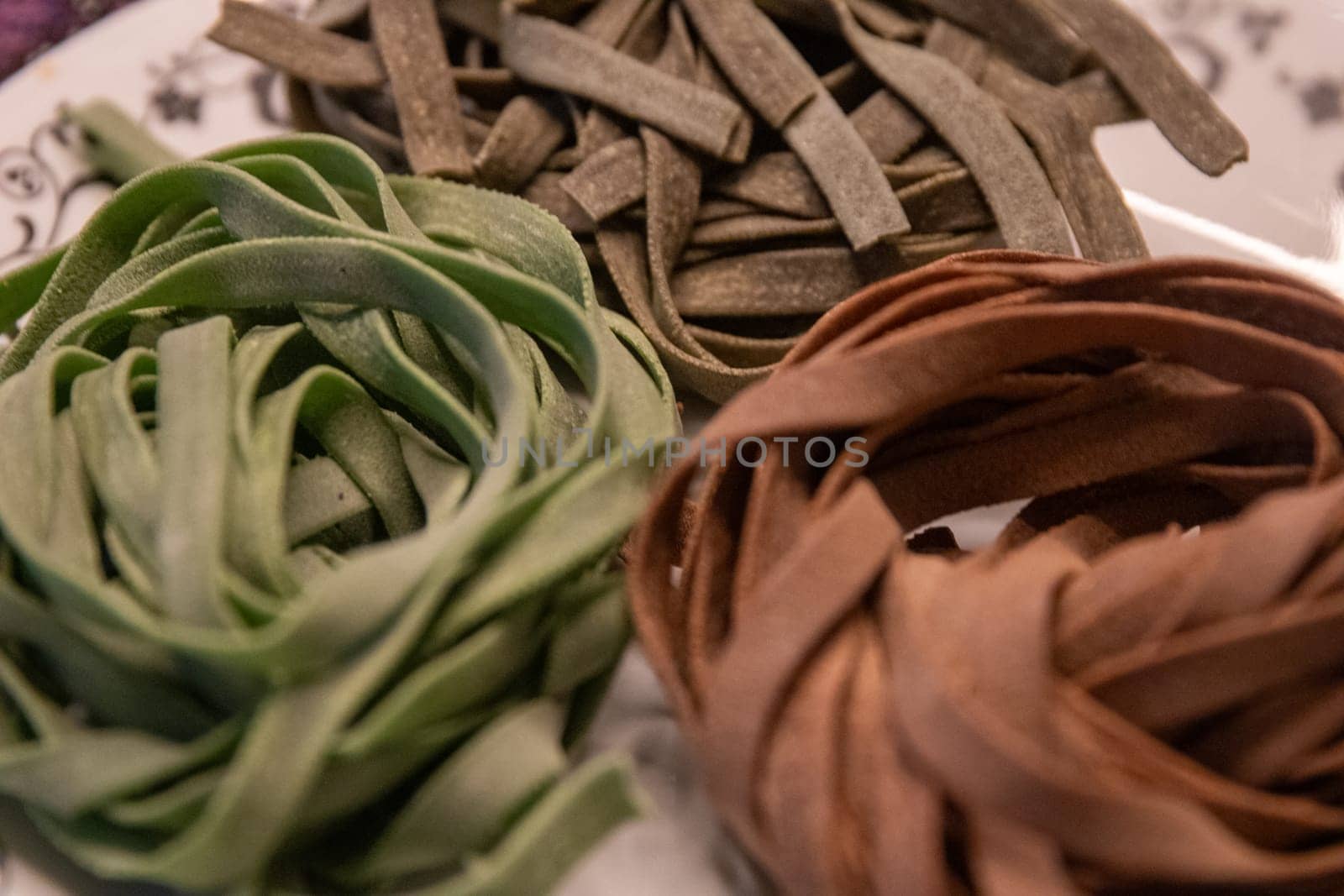 Trio of Artisan Raw Pasta Nests