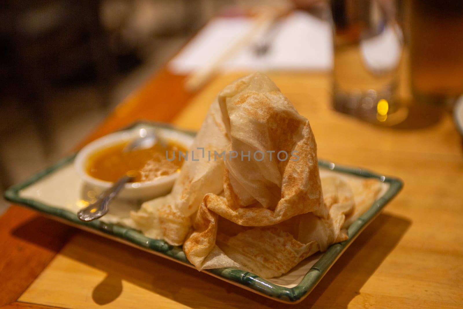 Appetizer of Roti Canai from Malaysia